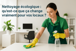 Nettoyage écologique : quels bénéfices pour vos locaux ? | SECUR HYGIENE Montpellier